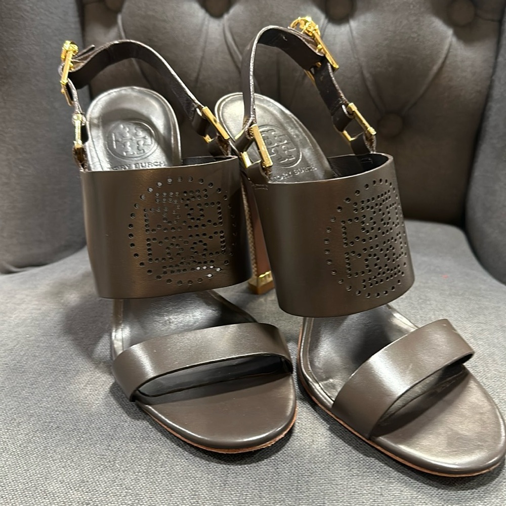 Tory Burch Slingback High Heel Sandals